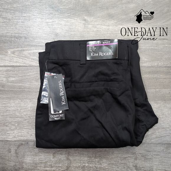 Kim Rogers Comfort Waist Bermuda Pants Size 12 - Picture 6 of 6